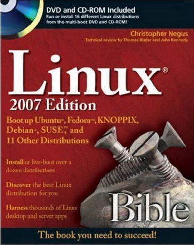 خرید و دانلود نسخه کامل کتاب Linux Bible 2007 Edition: Boot up Ubuntu, Fedora, KNOPPIX, Debian, SUSE, and 11 Other Distributions (Bible)_686d1074ec2b7.jpeg خرید و دانلود نسخه کامل کتاب Linux Bible 2007 Edition: Boot up Ubuntu, Fedora, KNOPPIX, Debian, SUSE, and 11 Other Distributions (Bible)
