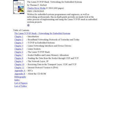 خرید و دانلود نسخه کامل کتاب Linux TCP-IP Stack. Networking for Embedded Systems