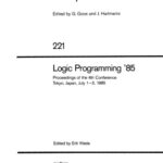 خرید و دانلود نسخه کامل کتاب Logic Programming ’85: Proceedings of the 4th Conference Tokyo, Japan, July 1–3, 1985