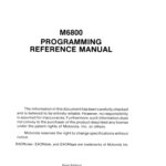 خرید و دانلود نسخه کامل کتاب M6800 Programming Reference Manual