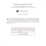 خرید و دانلود نسخه کامل کتاب Machine Learning for Trading, or, An Unofficial Guide to Georgia Institute of Technology’s CS7646: Machine Learning for Trading