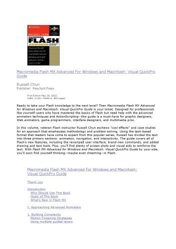 خرید و دانلود نسخه کامل کتاب Macromedia Flash MX Advanced for Windows and Macintosh Visual QuickPro Guide_686ce7afb73d9.jpeg خرید و دانلود نسخه کامل کتاب Macromedia Flash MX Advanced for Windows and Macintosh Visual QuickPro Guide