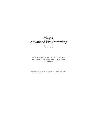 خرید و دانلود نسخه کامل کتاب Maple 11 Advanced Programming Guide_687f4bfdc6734.jpeg خرید و دانلود نسخه کامل کتاب Maple 11 Advanced Programming Guide