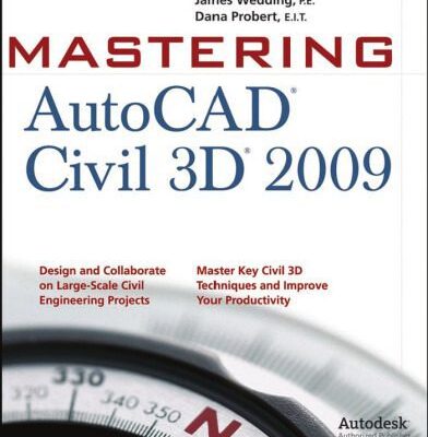 خرید و دانلود نسخه کامل کتاب Mastering AutoCAD Civil 3D