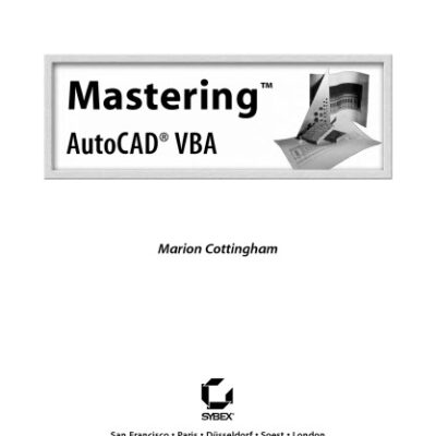خرید و دانلود نسخه کامل کتاب Mastering AutoCAD VBA