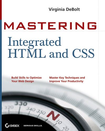 خرید و دانلود نسخه کامل کتاب Mastering Integrated HTML and CSS