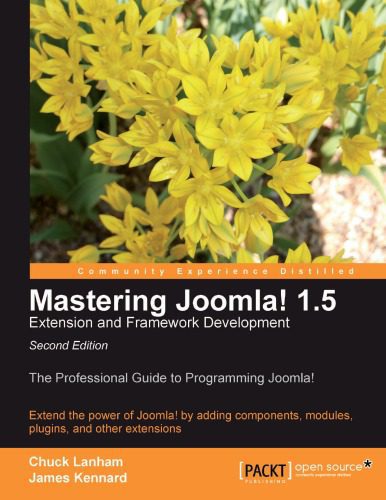خرید و دانلود نسخه کامل کتاب Mastering Joomla! 1.5 Extension and Framework Development_6864f829d5493.jpeg خرید و دانلود نسخه کامل کتاب Mastering Joomla! 1.5 Extension and Framework Development