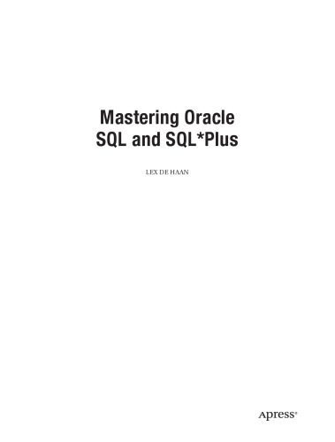 خرید و دانلود نسخه کامل کتاب Mastering Oracle SQL and SQL*Plus_68677e58509c4.jpeg خرید و دانلود نسخه کامل کتاب Mastering Oracle SQL and SQL*Plus