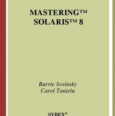 خرید و دانلود نسخه کامل کتاب Mastering Solaris 8