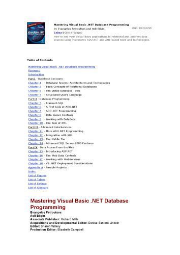 خرید و دانلود نسخه کامل کتاب Mastering Visual Basic .NET Database Programming_686dfe3c28578.jpeg خرید و دانلود نسخه کامل کتاب Mastering Visual Basic .NET Database Programming