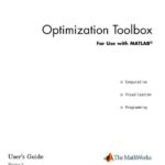 خرید و دانلود نسخه کامل کتاب MATLAB. Optimization Toolbox. User’s Guide