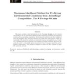 خرید و دانلود نسخه کامل کتاب Maximum Likelihood Method for Predicting Environmental Conditions from Assemblage Composition: The R Package bio.infer + Code