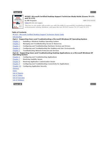 خرید و دانلود نسخه کامل کتاب MCDST: Microsoft certified desktop support technician, study guide: exams 70-271 and 70-272_687228c1b72d9.jpeg خرید و دانلود نسخه کامل کتاب MCDST: Microsoft certified desktop support technician, study guide: exams 70-271 and 70-272