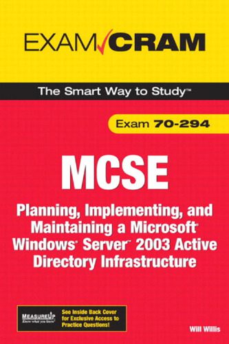 خرید و دانلود نسخه کامل کتاب MCSA MCSE 70-294 Exam Cram: Planning, Implementing, and Maintaining a Microsoft Windows Server 2003 Active Directory Infrastructure (2nd Edition) (Exam Cram)_6885d4d7b2c8e.jpeg خرید و دانلود نسخه کامل کتاب MCSA MCSE 70-294 Exam Cram: Planning, Implementing, and Maintaining a Microsoft Windows Server 2003 Active Directory Infrastructure (2nd Edition) (Exam Cram)