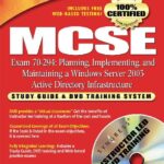 خرید و دانلود نسخه کامل کتاب Mcse Exam 70-294 Planning, Implementing And Maintaining A Windows Server 2003 Active Directory Infrastructure