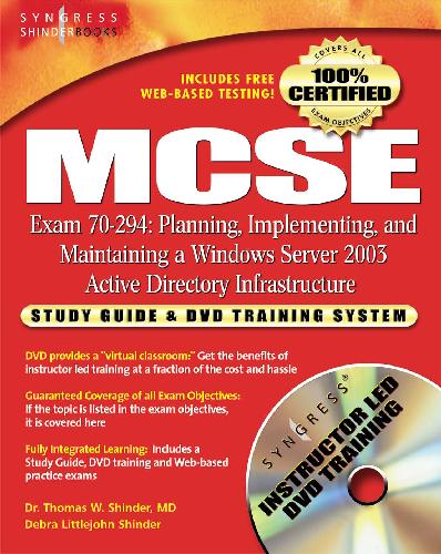 خرید و دانلود نسخه کامل کتاب Mcse Exam 70-294 Planning, Implementing And Maintaining A Windows Server 2003 Active Directory Infrastructure_6885dc8eb5ae5.jpeg خرید و دانلود نسخه کامل کتاب Mcse Exam 70-294 Planning, Implementing And Maintaining A Windows Server 2003 Active Directory Infrastructure