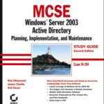 خرید و دانلود نسخه کامل کتاب MCSE (Exam 70-294) Windows Server 2003 Active Directory Planning Implementation