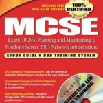 خرید و دانلود نسخه کامل کتاب MCSE Planning and Maintaining a Windows Server 2003 Network Infrastructure: Exam 70-293 Study Guide and DVD Training System