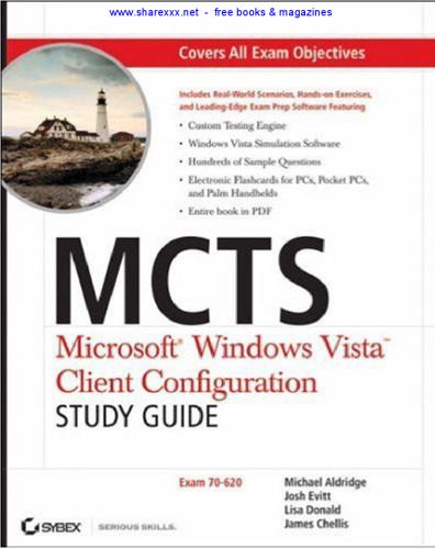 خرید و دانلود نسخه کامل کتاب MCTS Microsoft Windows Vista client configuration: study guide_6873a8fe4d1a2.jpeg خرید و دانلود نسخه کامل کتاب MCTS Microsoft Windows Vista client configuration: study guide