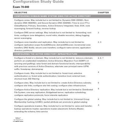 خرید و دانلود نسخه کامل کتاب MCTS Windows Server 2008 Active Directory Configuration Study Guide: Exam 70-640