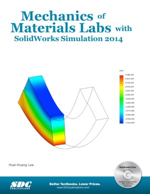 خرید و دانلود نسخه کامل کتاب Mechanics of Materials Labs with SolidWorks Simulation 2014