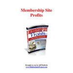 خرید و دانلود نسخه کامل کتاب Membership Site Profits