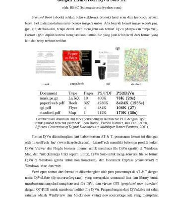 خرید و دانلود نسخه کامل کتاب Membuat Scanned Book (sBook) DjVu dengan LizardTech DjVu Solo 3.1