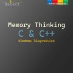 خرید و دانلود نسخه کامل کتاب Memory Thinking for C & C++ Windows Diagnostics