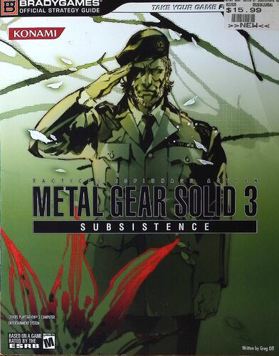 خرید و دانلود نسخه کامل کتاب Metal Gear Solid 3: Subsistence Official Strategy Guide_686bb30a5c703.jpeg خرید و دانلود نسخه کامل کتاب Metal Gear Solid 3: Subsistence Official Strategy Guide