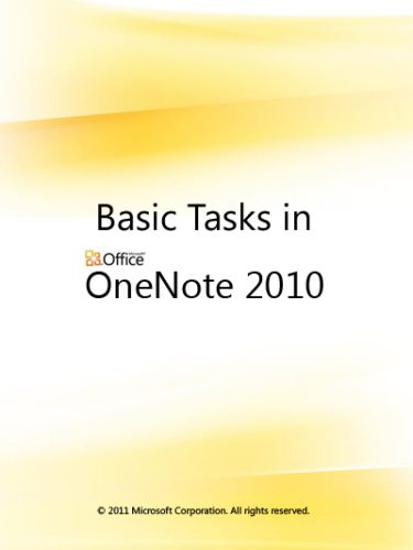 خرید و دانلود نسخه کامل کتاب Microsoft Corp. Basic Tasks in OneNote 2010_687c9c45976f5.jpeg خرید و دانلود نسخه کامل کتاب Microsoft Corp. Basic Tasks in OneNote 2010
