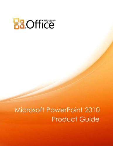 خرید و دانلود نسخه کامل کتاب Microsoft Corp. Microsoft PowerPoint 2010 Product Guide_687c8b1886319.jpeg خرید و دانلود نسخه کامل کتاب Microsoft Corp. Microsoft PowerPoint 2010 Product Guide