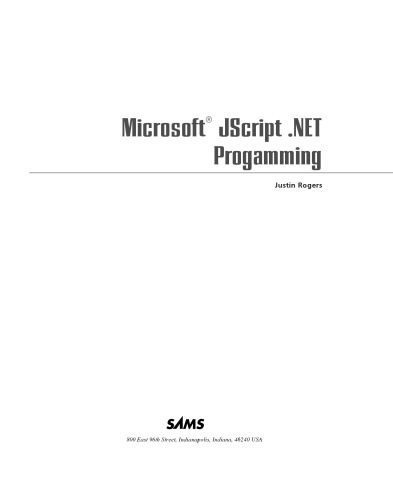 خرید و دانلود نسخه کامل کتاب Microsoft Jscript .NET programming_687762e8e5f9d.jpeg خرید و دانلود نسخه کامل کتاب Microsoft Jscript .NET programming
