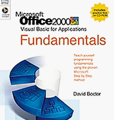 خرید و دانلود نسخه کامل کتاب Microsoft Office 2000 Visual Basic for Applications Fundamentals