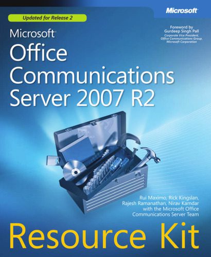 خرید و دانلود نسخه کامل کتاب Microsoft Office Communications Server 2007 R2 Resource Kit_6885da3113b84.jpeg خرید و دانلود نسخه کامل کتاب Microsoft Office Communications Server 2007 R2 Resource Kit