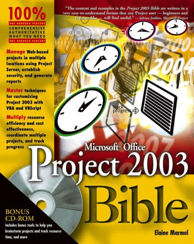 خرید و دانلود نسخه کامل کتاب Microsoft Office Project 2003 Bible_687114eccfbe2.jpeg خرید و دانلود نسخه کامل کتاب Microsoft Office Project 2003 Bible