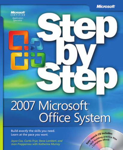 خرید و دانلود نسخه کامل کتاب Microsoft Office System 2007 Step by Step_687c8c56eaddd.jpeg خرید و دانلود نسخه کامل کتاب Microsoft Office System 2007 Step by Step