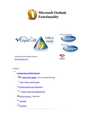 خرید و دانلود نسخه کامل کتاب Microsoft Outlook Functionality