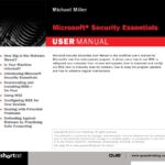 خرید و دانلود نسخه کامل کتاب Microsoft Security Essentials User Manual