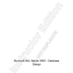 خرید و دانلود نسخه کامل کتاب Microsoft SQL Server 2000 Database Design