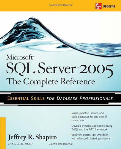 خرید و دانلود نسخه کامل کتاب Microsoft SQL Server 2005: The Complete Reference_6867a2808920b.jpeg خرید و دانلود نسخه کامل کتاب Microsoft SQL Server 2005: The Complete Reference