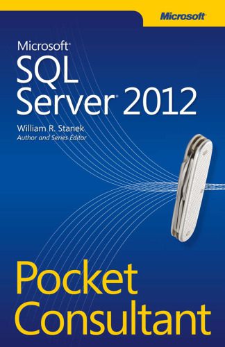 خرید و دانلود نسخه کامل کتاب Microsoft SQL Server 2012 pocket consultant_6866f86b06046.jpeg خرید و دانلود نسخه کامل کتاب Microsoft SQL Server 2012 pocket consultant