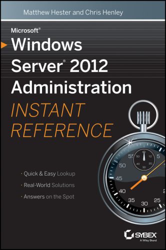 خرید و دانلود نسخه کامل کتاب Microsoft Windows Server 2012 Administration Instant Reference_686d33de4f601.jpeg خرید و دانلود نسخه کامل کتاب Microsoft Windows Server 2012 Administration Instant Reference