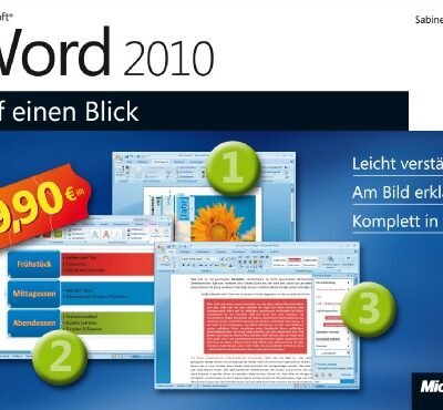 خرید و دانلود نسخه کامل کتاب Microsoft Word 2010 auf einen Blick