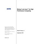خرید و دانلود نسخه کامل کتاب Mixing C and Java™ for High Performance Computing.