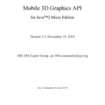 خرید و دانلود نسخه کامل کتاب Mobile 3D Graphics API for Java 2 Micro Edition, Version 1.0