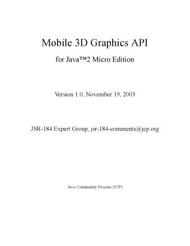 خرید و دانلود نسخه کامل کتاب Mobile 3D graphics : learning 3D graphics with the Java micro edition_687a2acdee1cf.jpeg خرید و دانلود نسخه کامل کتاب Mobile 3D graphics : learning 3D graphics with the Java micro edition