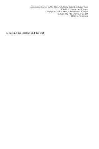 خرید و دانلود نسخه کامل کتاب Modeling the Internet and the Web: probabilistic methods and algorithms_686580713ae60.jpeg خرید و دانلود نسخه کامل کتاب Modeling the Internet and the Web: probabilistic methods and algorithms