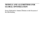 خرید و دانلود نسخه کامل کتاب Models and Algorithms for Global Optimization: Essays Dedicated to Antanas Zilinskas on the Occasion of His 60th Birthday