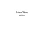 خرید و دانلود نسخه کامل کتاب Modern Tkinter for Busy Python Developers