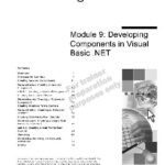 خرید و دانلود نسخه کامل کتاب Module 9: Developing Components in Visual Basic .NET
